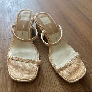 Dolce Vita Women's Cream Braided Sandals